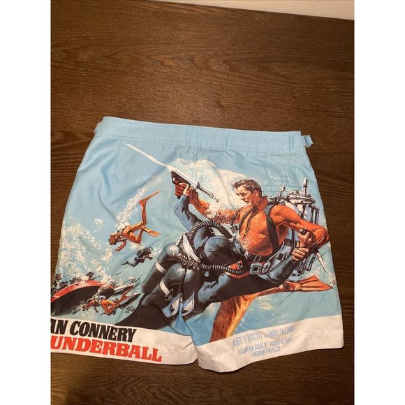 Orlebar Brown Sean Connery Thunderball Swim Shorts Size 30 James Bond 007 - Picture 4 of 7